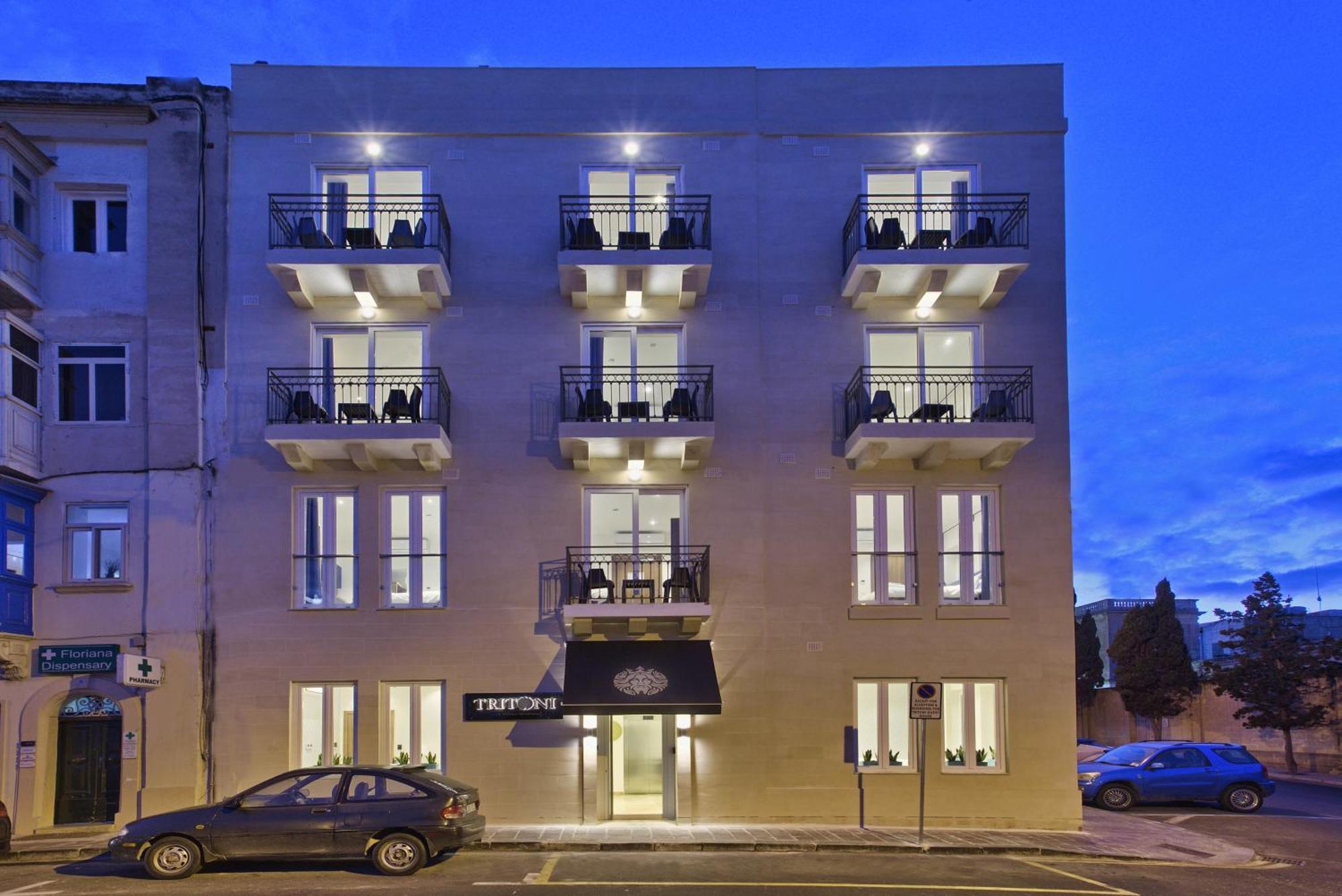 איל-פוריאנה Tritoni Valletta Boutique Hotel מראה חיצוני תמונה